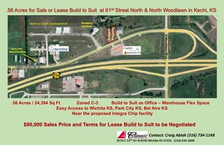 Plus de détails pour 61st Street North, Kechi, KS - Terrain à louer