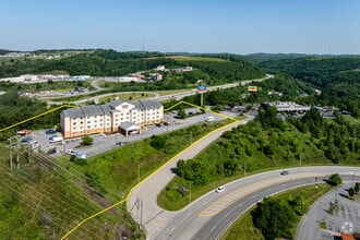 2500 University Town Centre Dr, Morgantown, WV - VUE AÉRIENNE  vue de carte - Image1