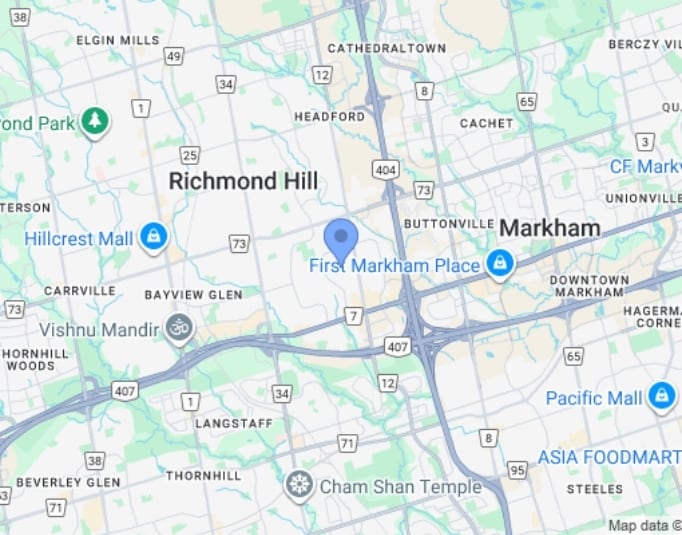 45 W Wilmot St, Richmond Hill, ON à louer Carte– Image 1 sur 1
