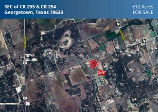 Plus de détails pour SEC CR 254 & CR 255, Georgetown, TX - Terrain à vendre
