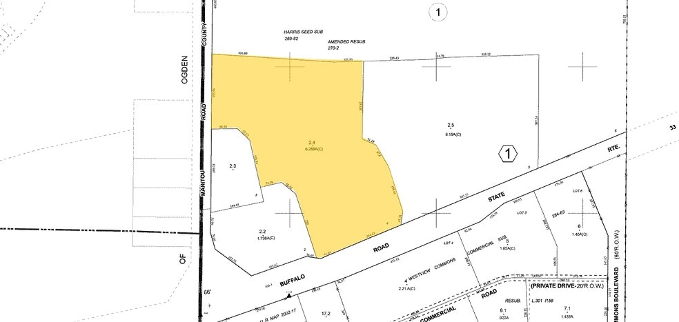 3680 Buffalo Rd, Gates, NY à louer - Plan cadastral – Image 3 sur 5