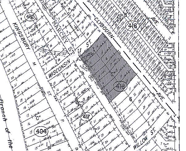 1836-1840 N Clybourn Ave, Chicago, IL à louer - Plan cadastral – Image 2 sur 7