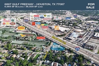 Plus de détails pour 6867 Gulf Fwy, Houston, TX - Local commercial à vendre