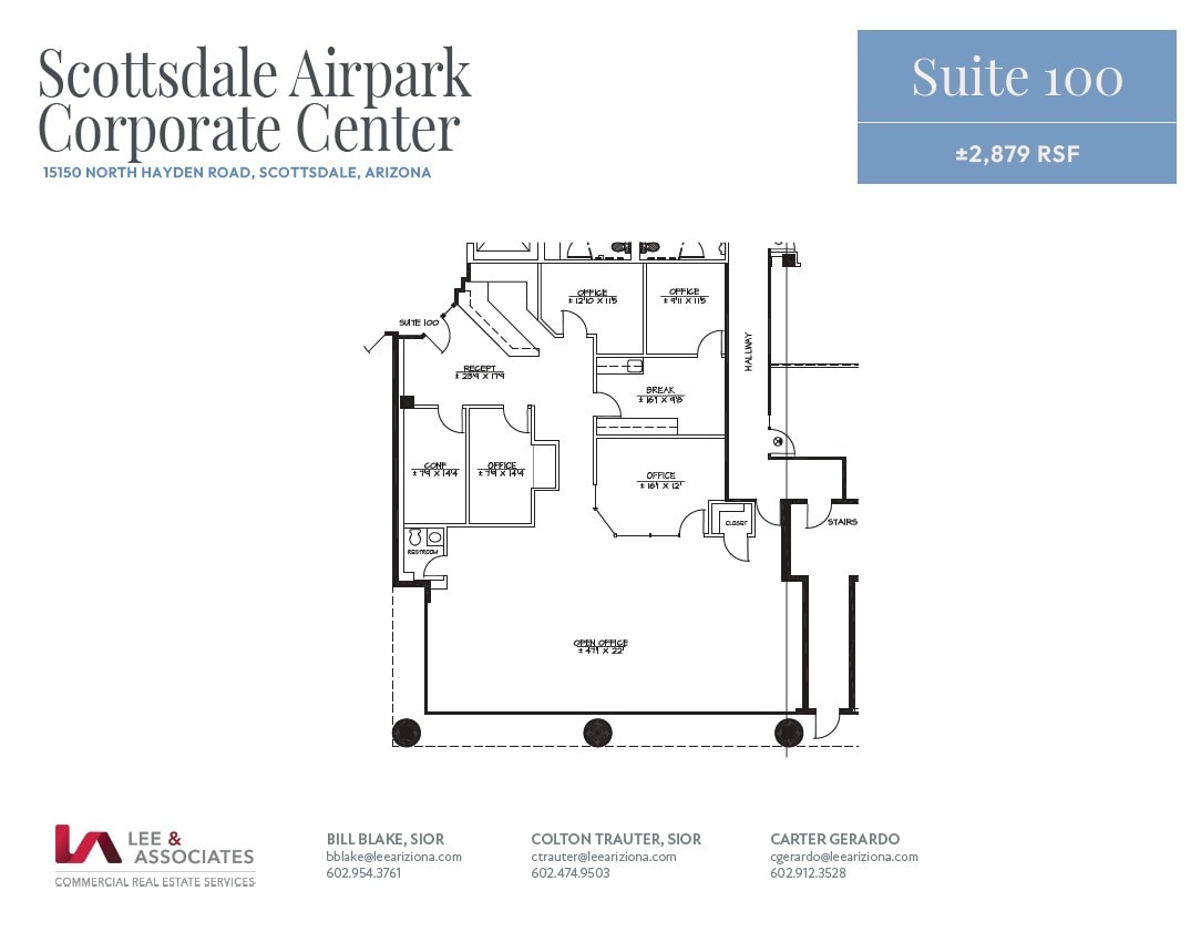 15150 N Hayden Rd, Scottsdale, AZ à vendre Plan d’étage– Image 1 sur 1