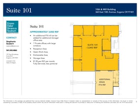 360 E 10th Ave, Eugene, OR à louer Photo intérieure– Image 2 sur 2