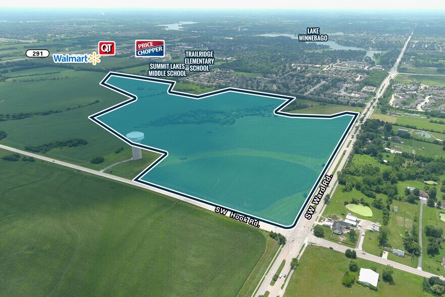 South Lee's Summit portefeuille de 4 biens à vendre sur LoopNet.fr - Aérien – Image 2 sur 6