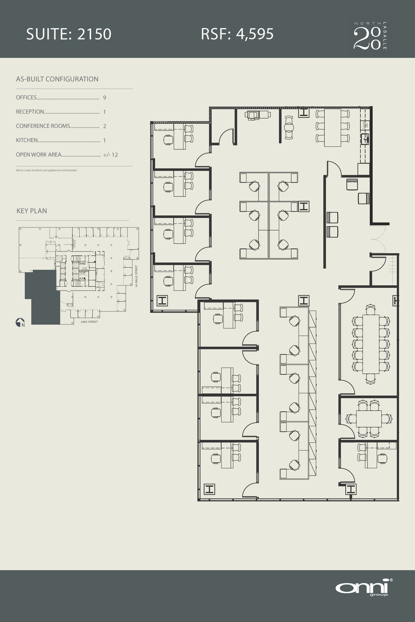 200 N LaSalle St, Chicago, IL à louer Plan d’étage– Image 1 sur 1