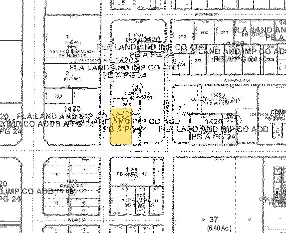 1021 W Oak St, Kissimmee, FL à louer - Plan cadastral – Image 3 sur 3
