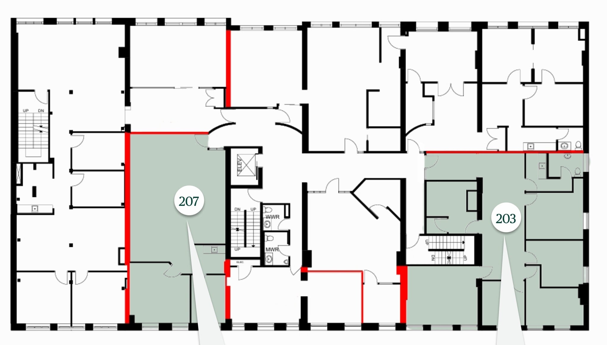 45-55 Colborne St, Toronto, ON à louer Plan d’étage– Image 1 sur 1