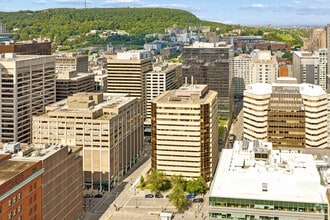505 De Maisonneuve Boul O, Montréal, QC - Vue aérienne vue de carte