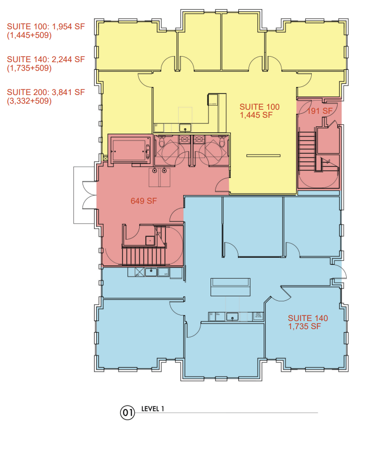 880 Village Center Dr, Southlake, TX à louer Plan d’étage– Image 1 sur 1