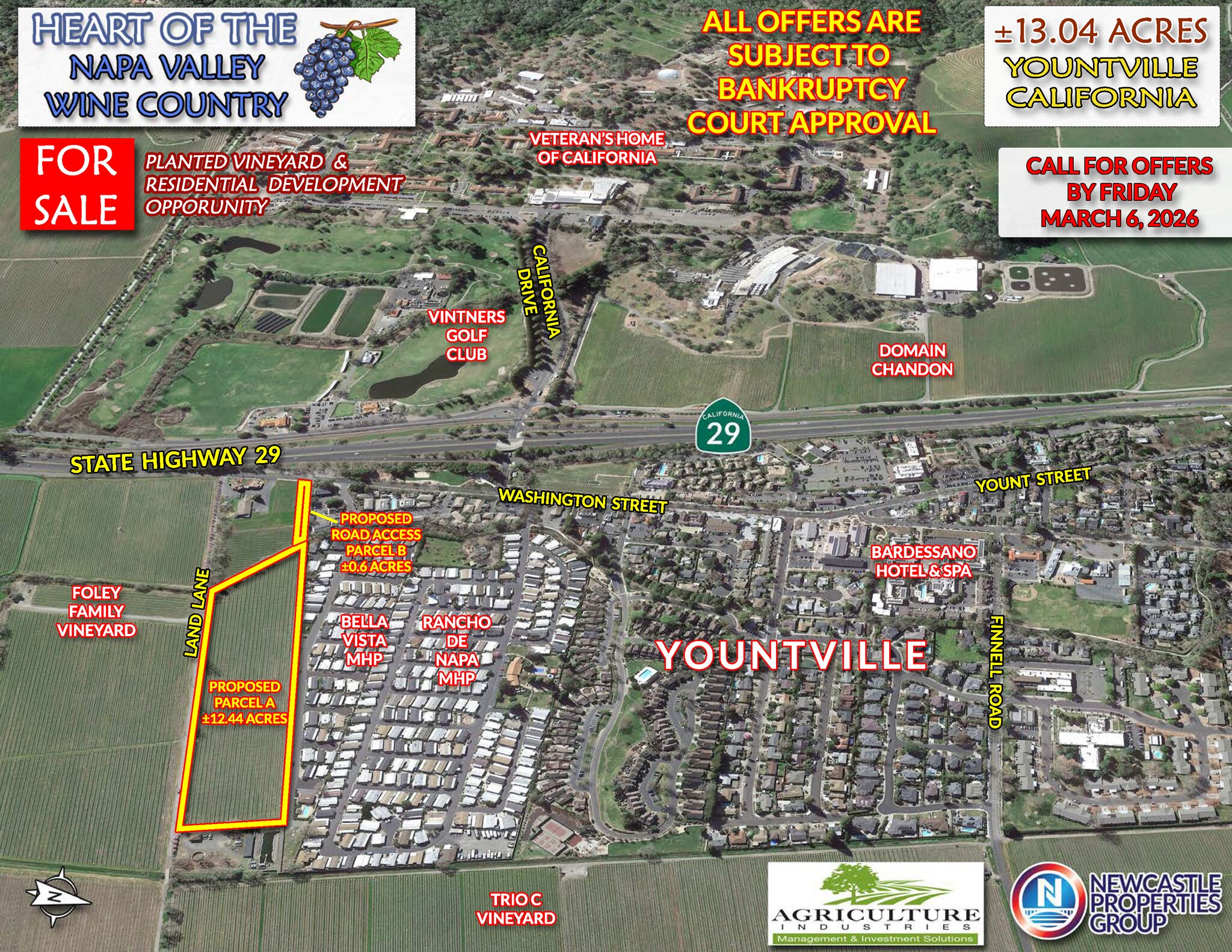 NEQ Washington St, Yountville, CA à vendre Photo principale– Image 1 sur 2