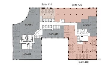 2300 N St NW, Washington, DC à louer Plan d’étage– Image 1 sur 1