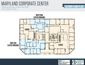 7375 Executive Pl, Lanham, MD à louer Plan d’étage– Image 1 sur 1