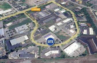 3846-3856 N Schreiber Way, Coeur d'Alene, ID - VUE AÉRIENNE vue de carte - Image1