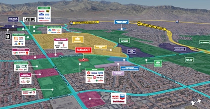 820 S Rampart Blvd, Las Vegas, NV - VUE AÉRIENNE vue de carte - Image1