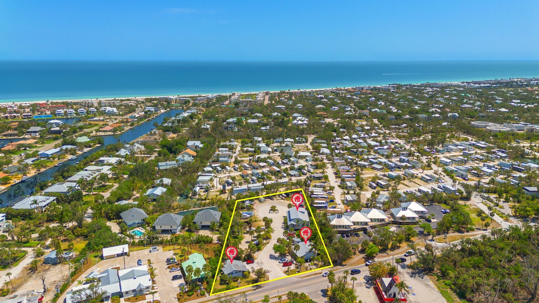 Sanibel Commons portefeuille de 3 biens à vendre sur LoopNet.fr Aérien– Image 1 sur 32