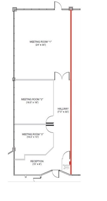 50 Ronson Dr, Toronto, ON à louer Plan d’étage– Image 1 sur 1