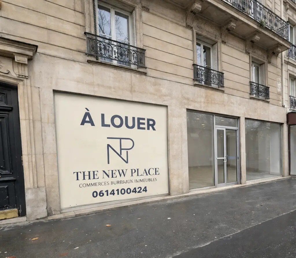 Local commercial dans Paris à louer Photo de l’immeuble– Image 1 sur 9