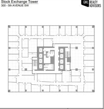 300 5th Ave SW, Calgary, AB à louer Plan d’étage– Image 1 sur 1