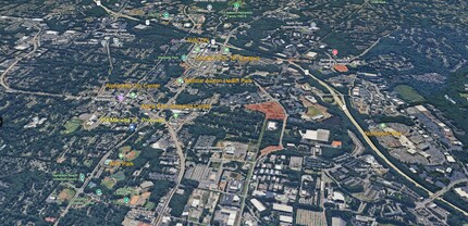 204 Marietta St, Alpharetta, GA - VUE AÉRIENNE  vue de carte