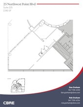 25 NW Point Blvd, Elk Grove Village, IL à louer Plan d’étage– Image 1 sur 1