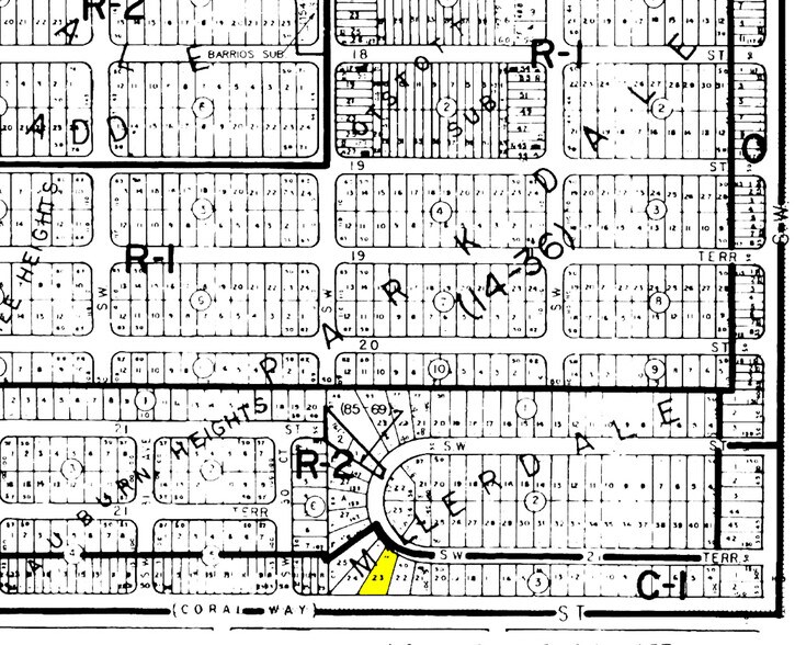 2971-2975 Coral Way, Coral Gables, FL à vendre - Plan cadastral – Image 2 sur 29
