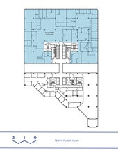 310 W Wisconsin Ave, Milwaukee, WI à louer Plan d’étage– Image 1 sur 1