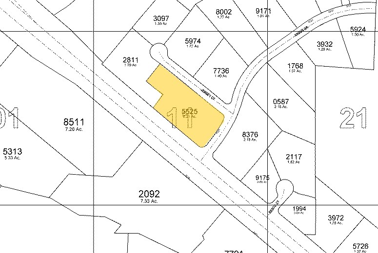 6320 Angus Dr, Raleigh, NC à louer - Plan cadastral – Image 2 sur 6