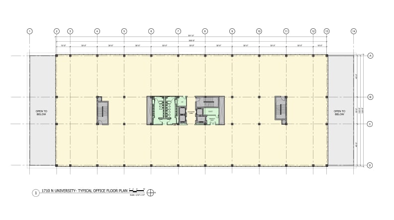 1710 N University Dr, Plantation, FL à louer - Plan d’étage – Image 2 sur 2