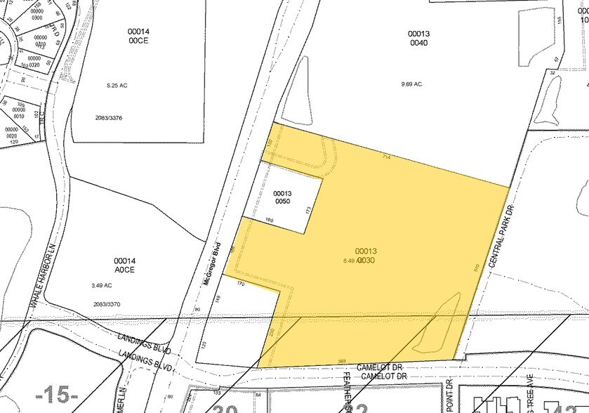 12901 McGregor Blvd, Fort Myers, FL à louer - Plan cadastral – Image 2 sur 8