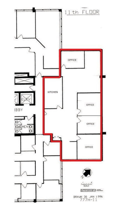777 Hornby St, Vancouver, BC à louer Plan d’étage– Image 1 sur 1