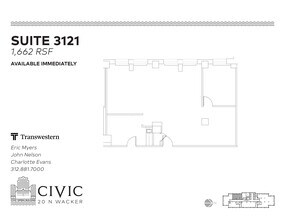 20 N Wacker Dr, Chicago, IL à louer Plan d’étage– Image 1 sur 1
