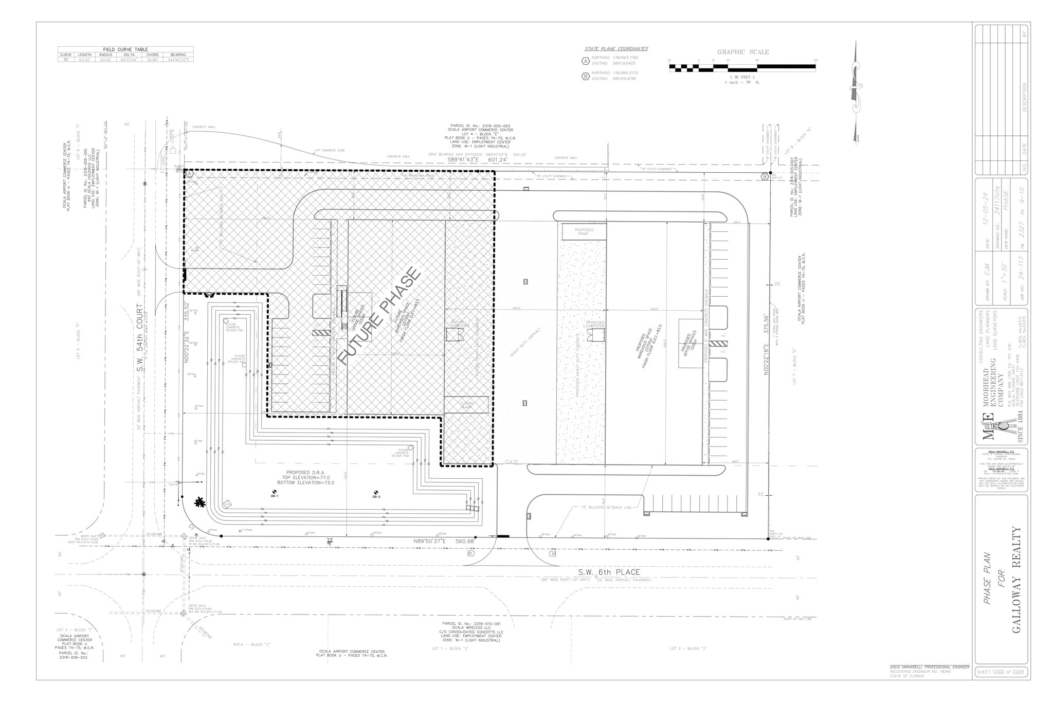 5435 SW 6th Pl, Ocala, FL à louer Plan de site– Image 1 sur 2