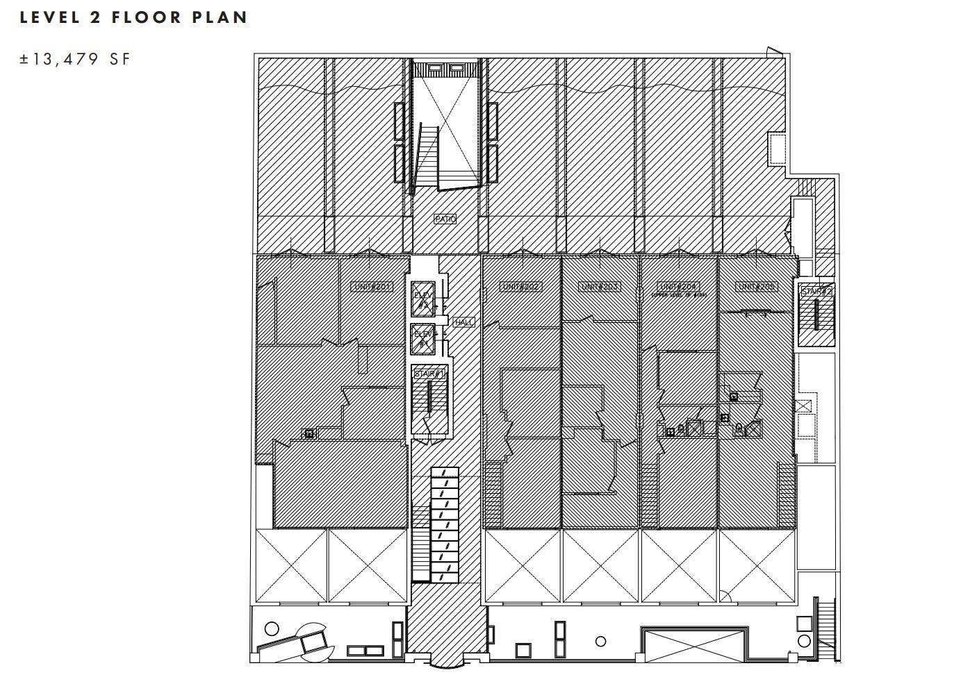 8981 W Sunset Blvd, West Hollywood, CA à louer Plan d’étage– Image 1 sur 1