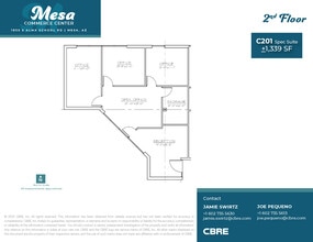 1930 S Alma School Rd, Mesa, AZ à louer Plan d’étage– Image 1 sur 2