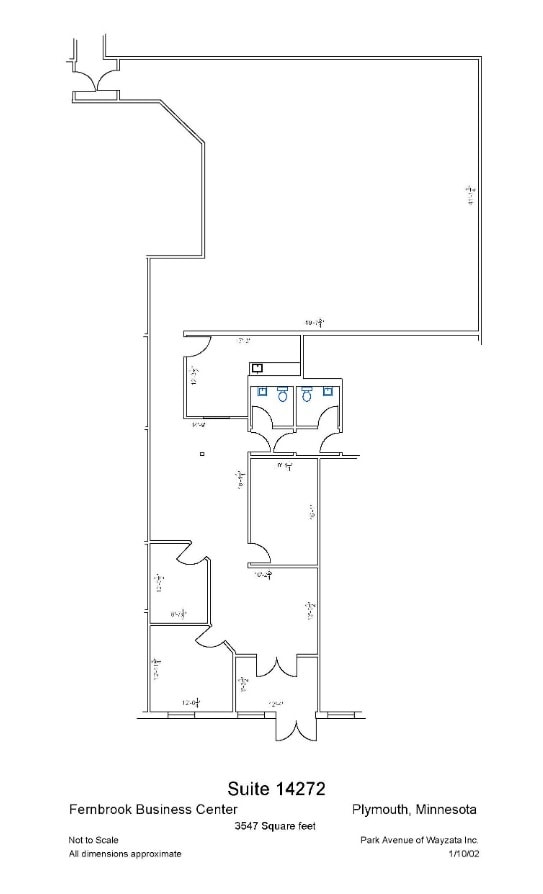 14200-14280 N 23rd Ave, Plymouth, MN à louer Plan d’étage– Image 1 sur 1