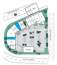 5202-5230 Jackson Dr, La Mesa, CA à louer Plan de site– Image 1 sur 1