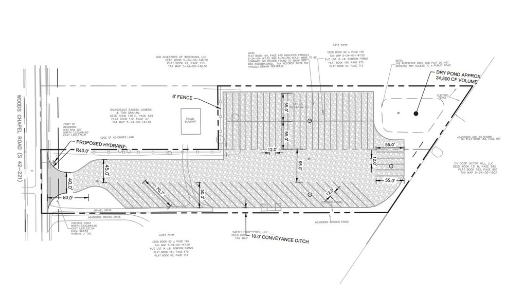 1271 Woods Chapel Rd, Duncan, SC à louer - Plan de site – Image 2 sur 6