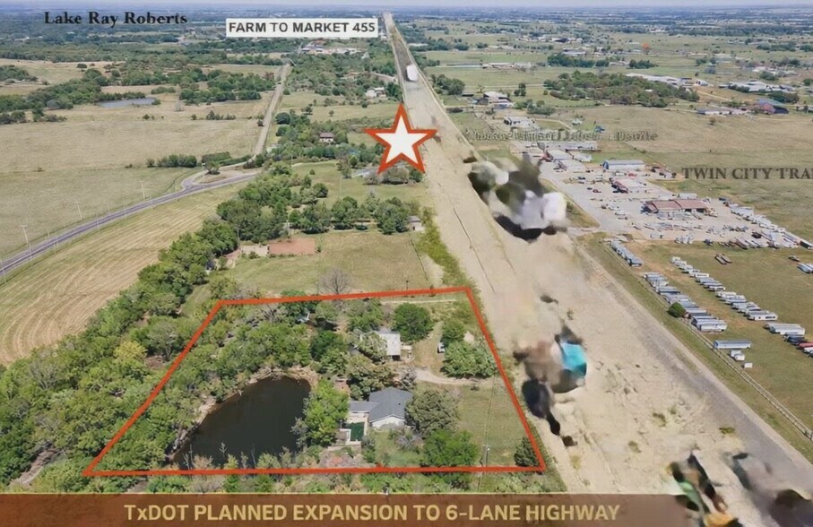 8293 Highway 377, Pilot Point, TX à vendre - Vidéo sur l’annonce professionnelle – Image 3 sur 16