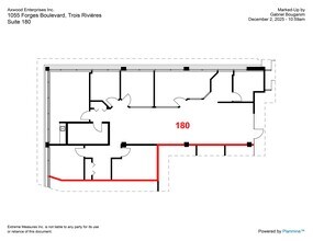 1055 Boul Des Forges, Trois-Rivières, QC à louer Plan de site– Image 1 sur 1