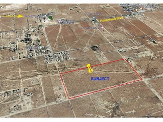 Plus de détails pour Holiday Ave And 50-55 St West, Rosamond, CA - Terrain à vendre