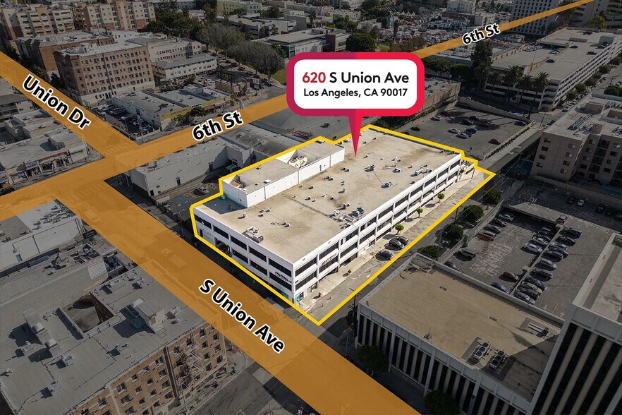 620 S Union Ave, Los Angeles, CA à vendre - Aérien – Image 1 sur 5