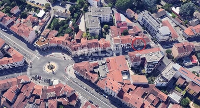 Tassin-la-Demi-Lune - Vue aérienne  vue de carte
