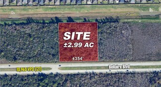 Plus de détails pour Bellaire Boulevard, Houston, TX - Terrain à vendre