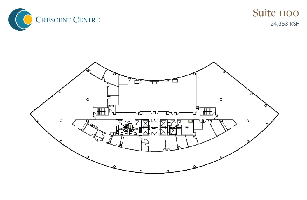 100 Crescent Center Pkwy, Tucker, GA à louer Plan d’étage– Image 1 sur 1