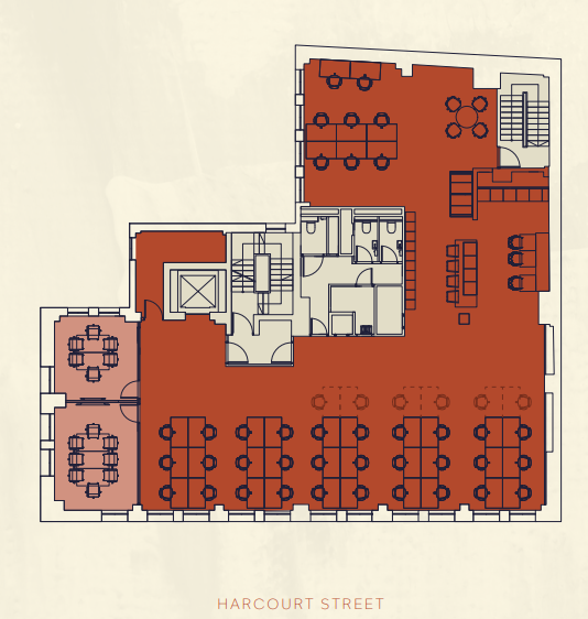 12-14 Harcourt St, Londres à vendre Plan d’étage– Image 1 sur 1