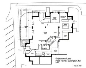 1 E Pearl St, Burlington, NJ à louer Plan d’étage– Image 2 sur 2