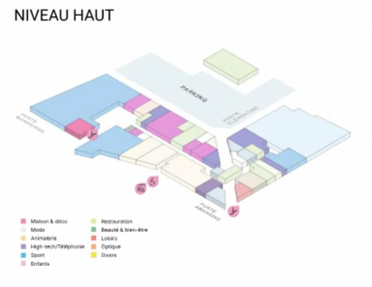 Local commercial dans Marseille à louer - Plan d’étage – Image 2 sur 3