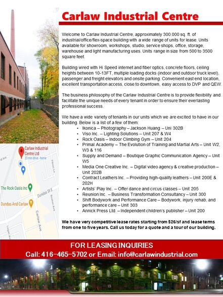 388 Carlaw Ave, Toronto, ON à louer - Autre – Image 3 sur 16